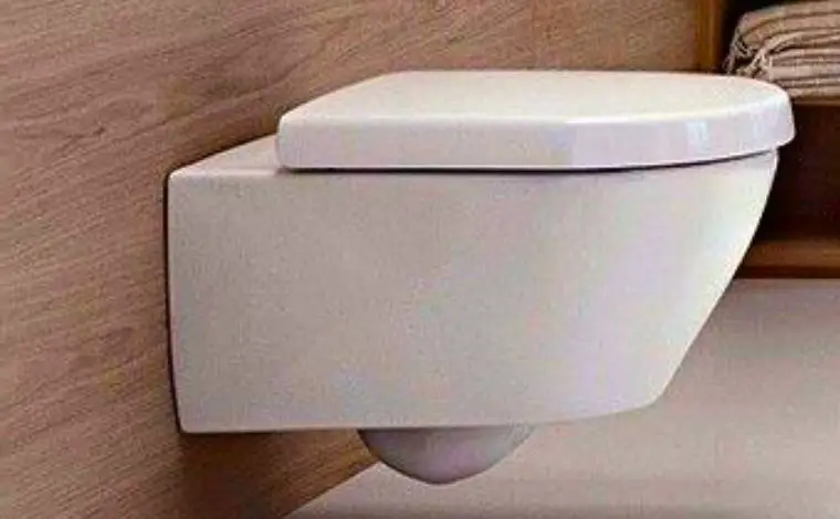 Wall-hanging toilet weight
