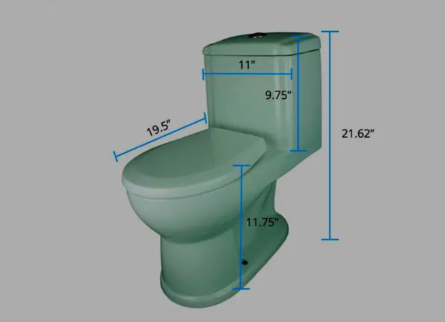 Child Size Toilet Dimensions
