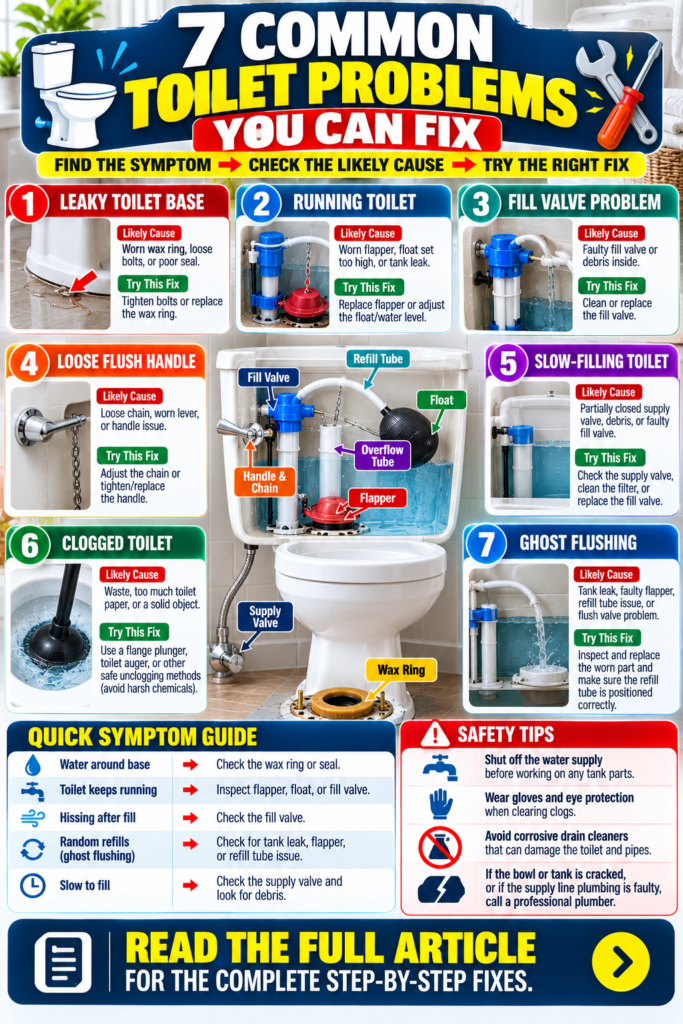 Common Toilet Problems