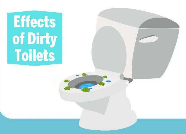 dirty toilets