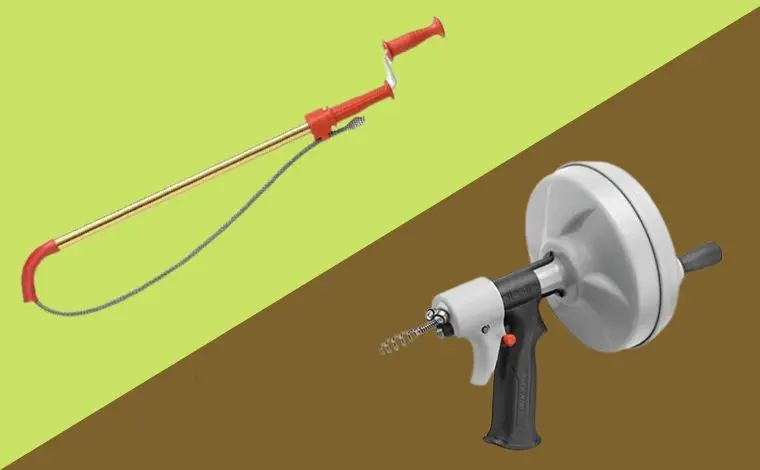 Different between Toilet Auger and Drain Snake