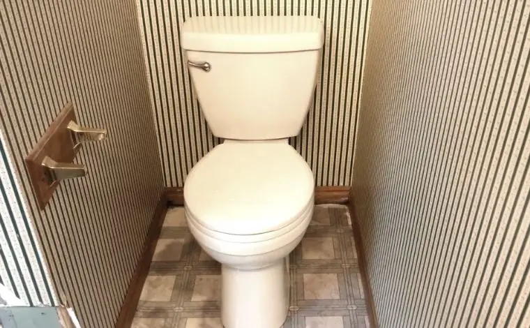 How do you install a Delta toilet?