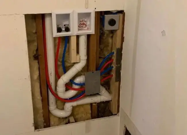 Installation of the Washer Box