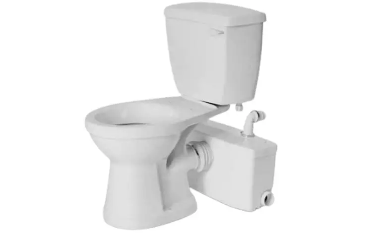 How does the Upflush toilet work