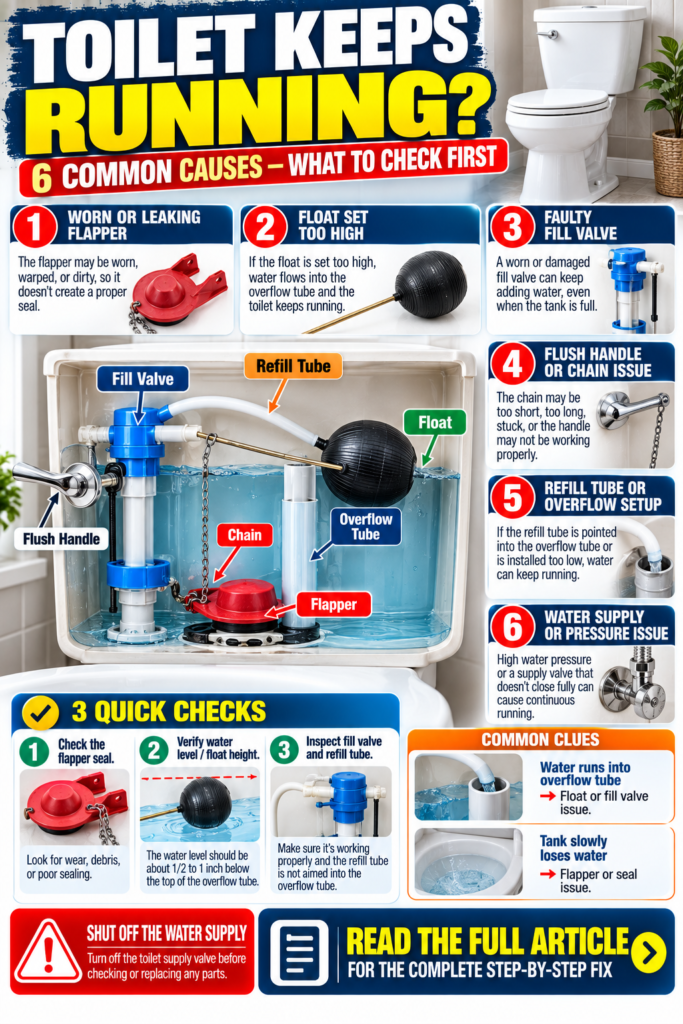 Toilet Keeps Running