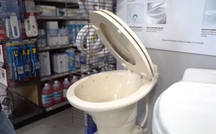 How a Standard Gravity Flush Toilet Works