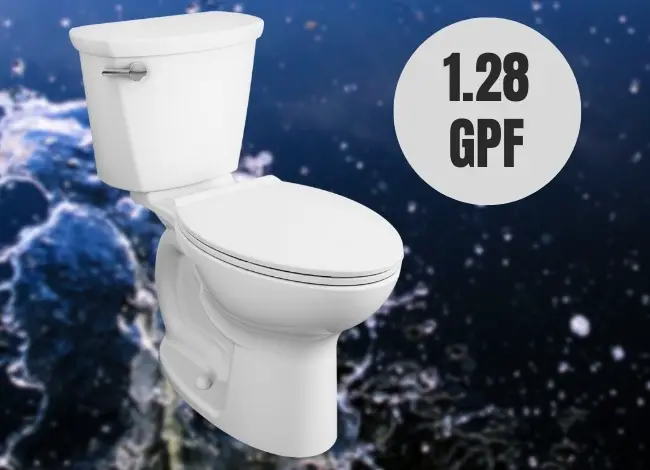1.28 GPF toilet