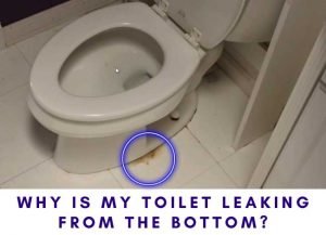 Why is my toilet leaking from the bottom?