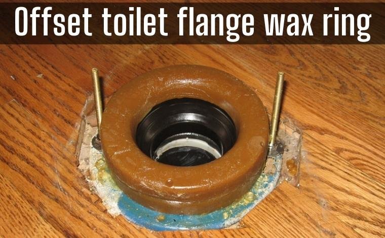 How To Install Wax Ring On Offset Flange