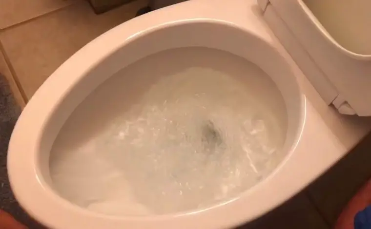 toilet won't flush completely